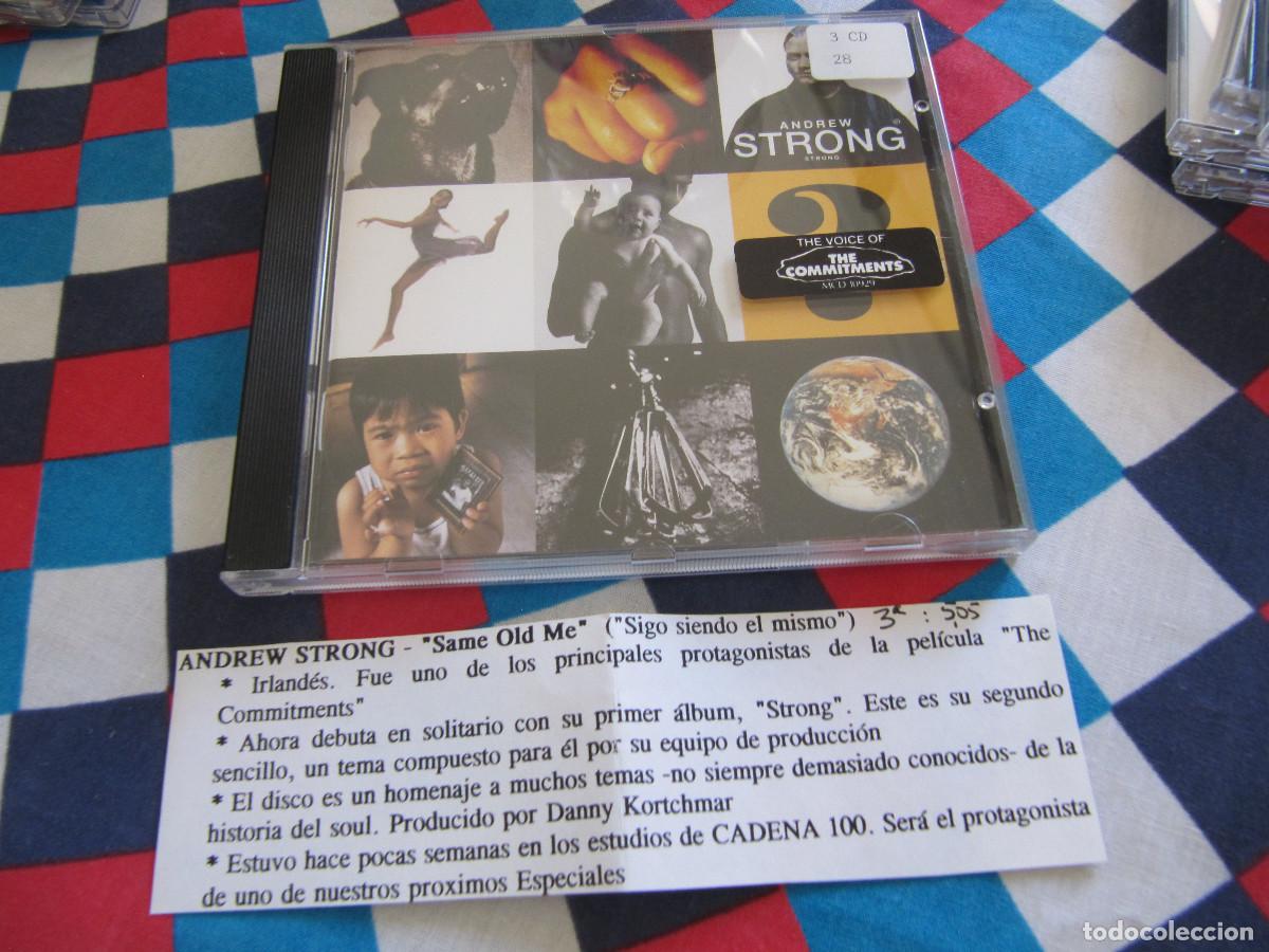 CDs de m&uacute;sica: ANDREW STRONG - STRONG CD CADENA 100 - Foto 1