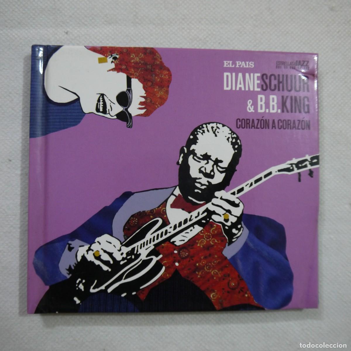 CDs de m&uacute;sica: DIANE SCHUUR & B.B. KING - CORAZ&Oacute;N A CORAZ&Oacute;N - LIBRO-CD - Foto 1