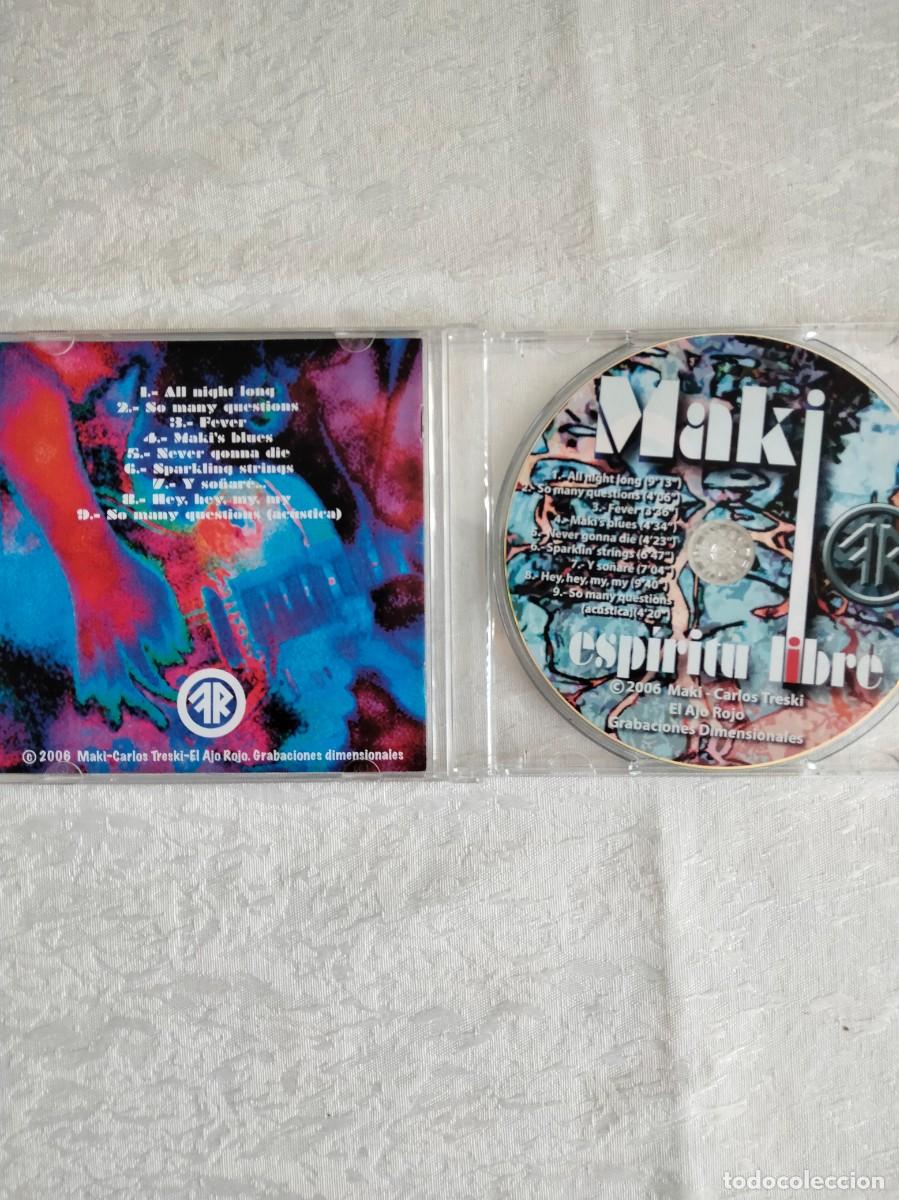 CDs de m&uacute;sica: MAKI - Esp&iacute;ritu libre - Foto 2