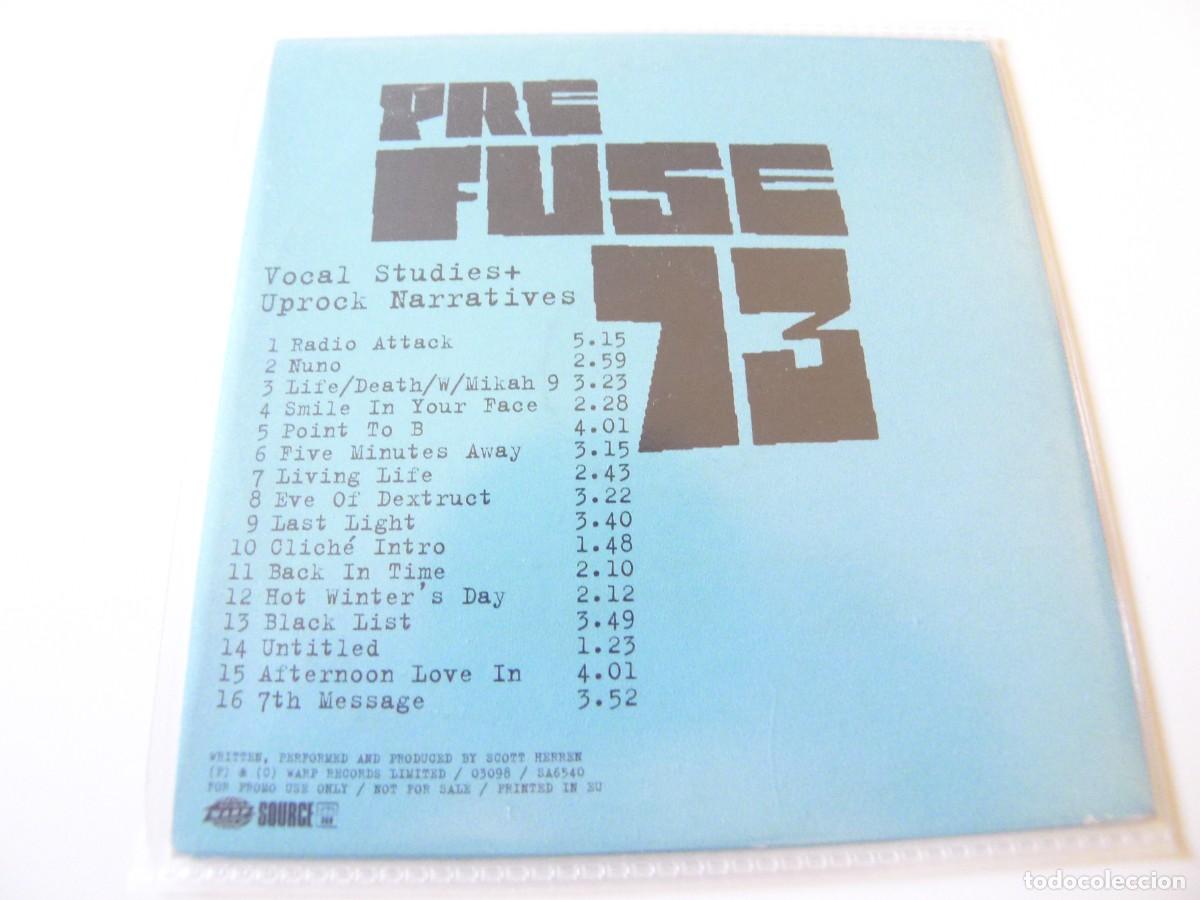CDs de m&uacute;sica: Vocal Studies + Uprock Narratives - Prefuse 73 - Foto 2