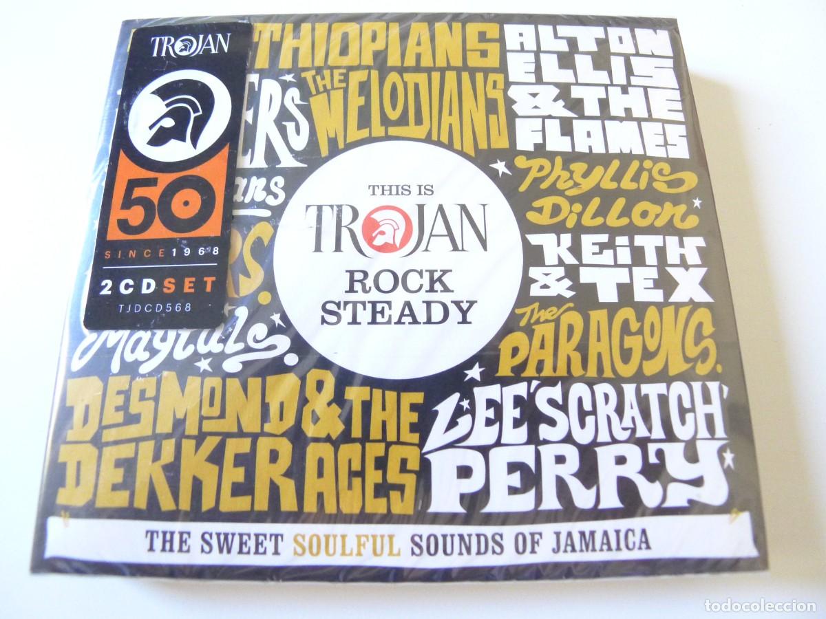 CDs de m&uacute;sica: THIS IS TROJAN ROCK STEADY 2CD nuevo - Foto 1