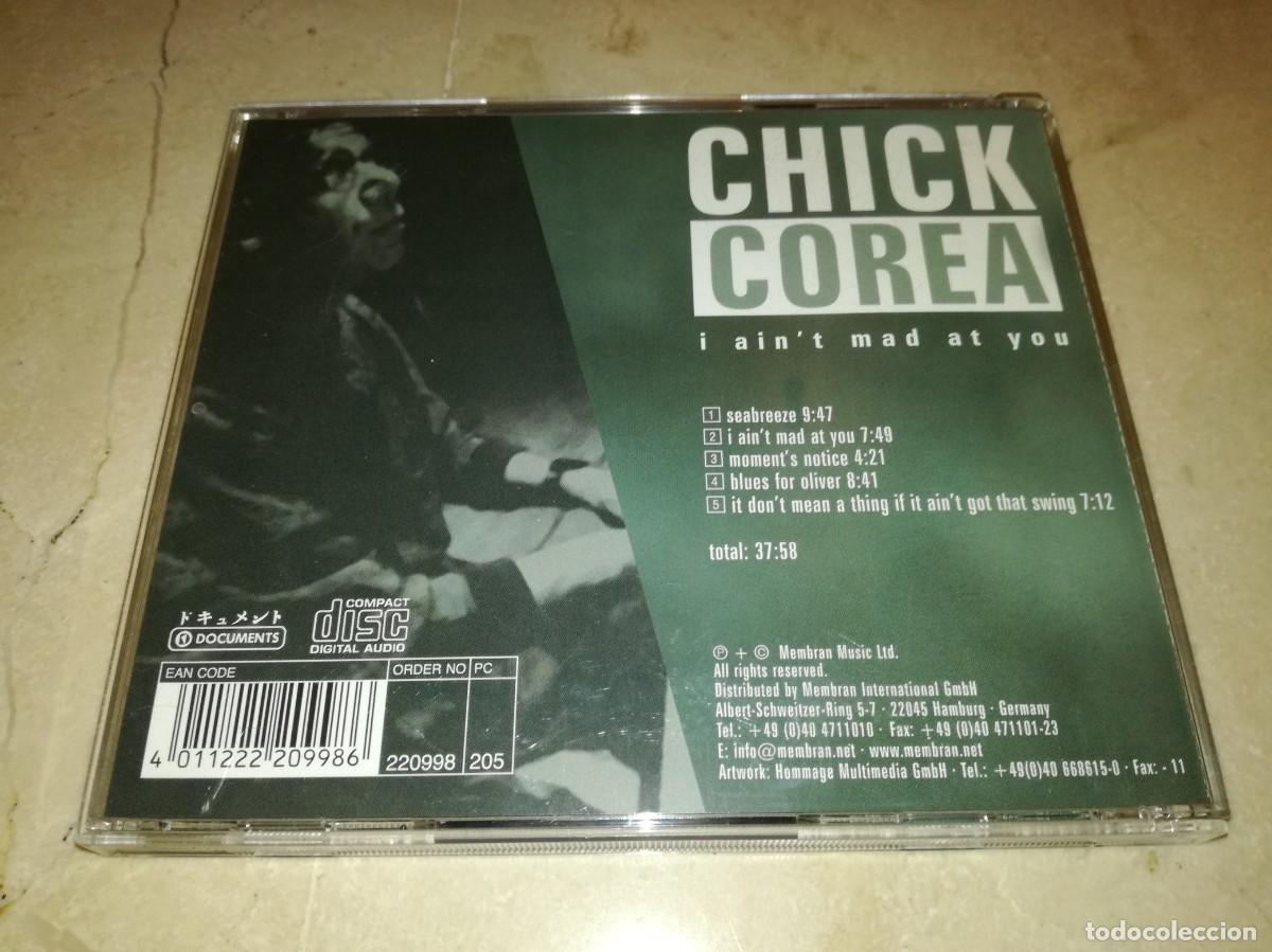 CDs de m&uacute;sica: CHICK COREA-I AIN&acute;T MAD AT YOU - Foto 2