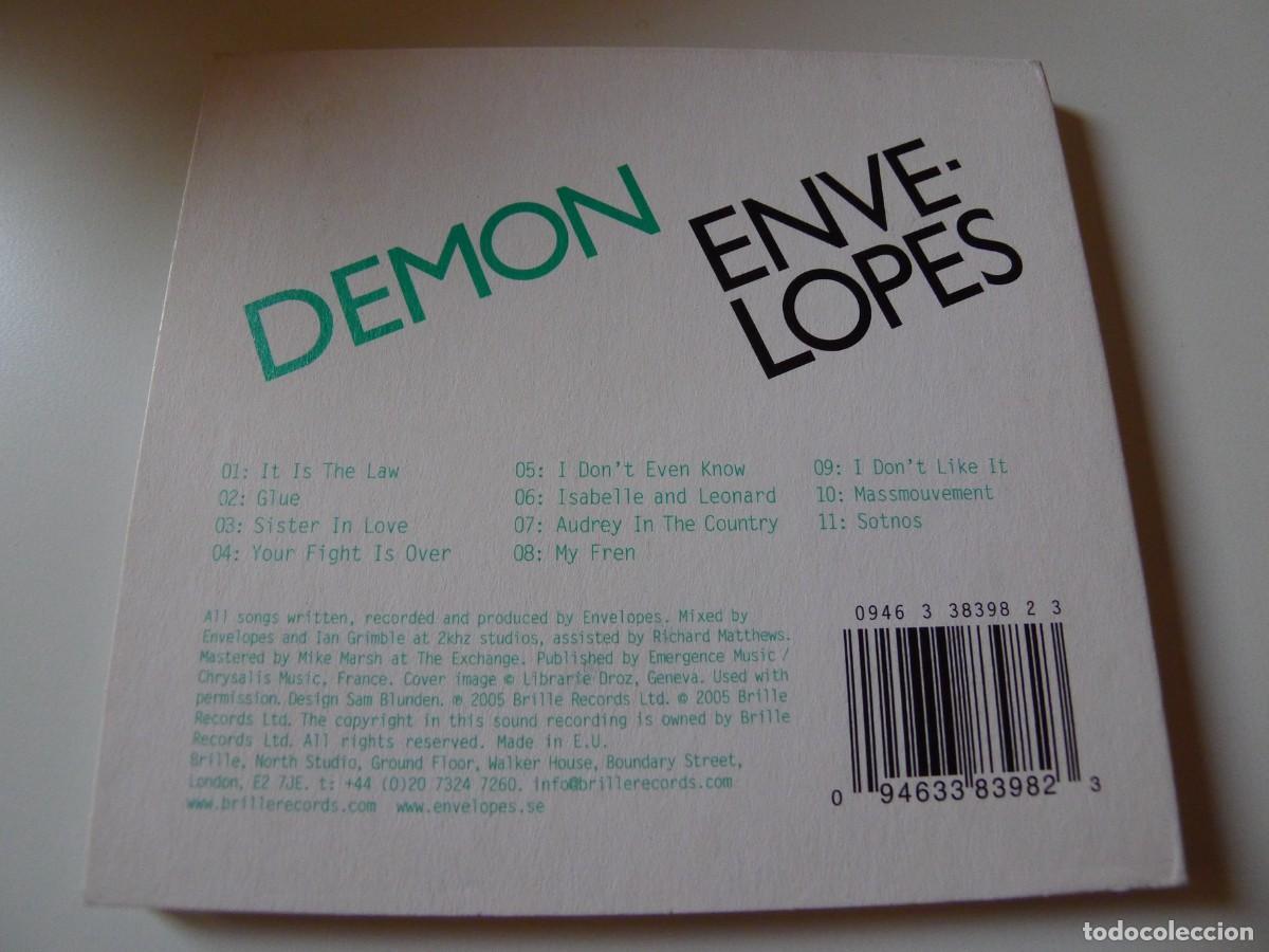 CDs de m&uacute;sica: ENVELOPES DEMON - Foto 2