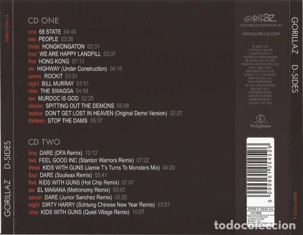CDs de m&uacute;sica: Gorillaz &ndash; D-Sides - 2 x CD, Compilation - NUEVO - Foto 2