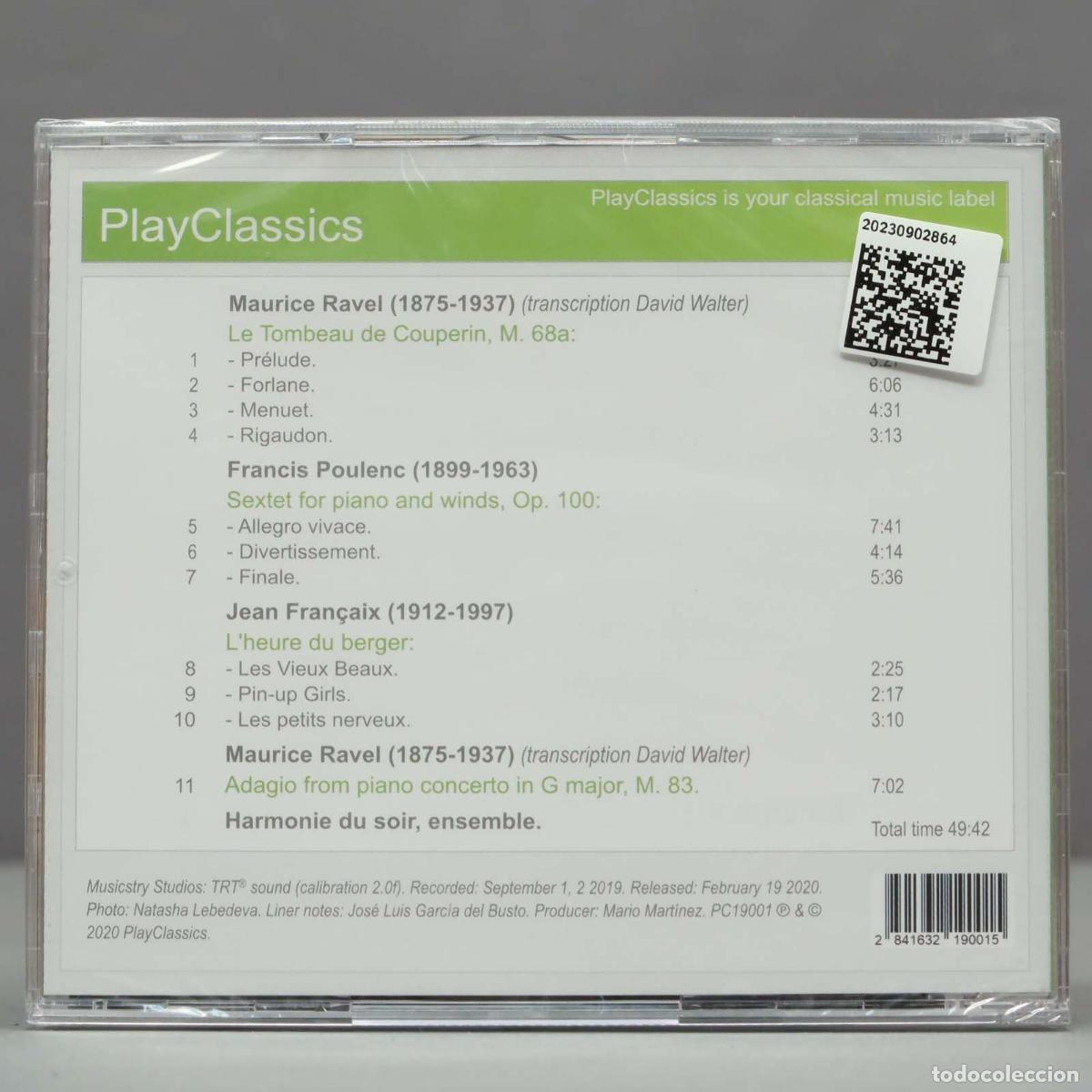 CDs de m&uacute;sica: CD. Modern Times : Harmonie Du Soir. PRECINTADO - Foto 2
