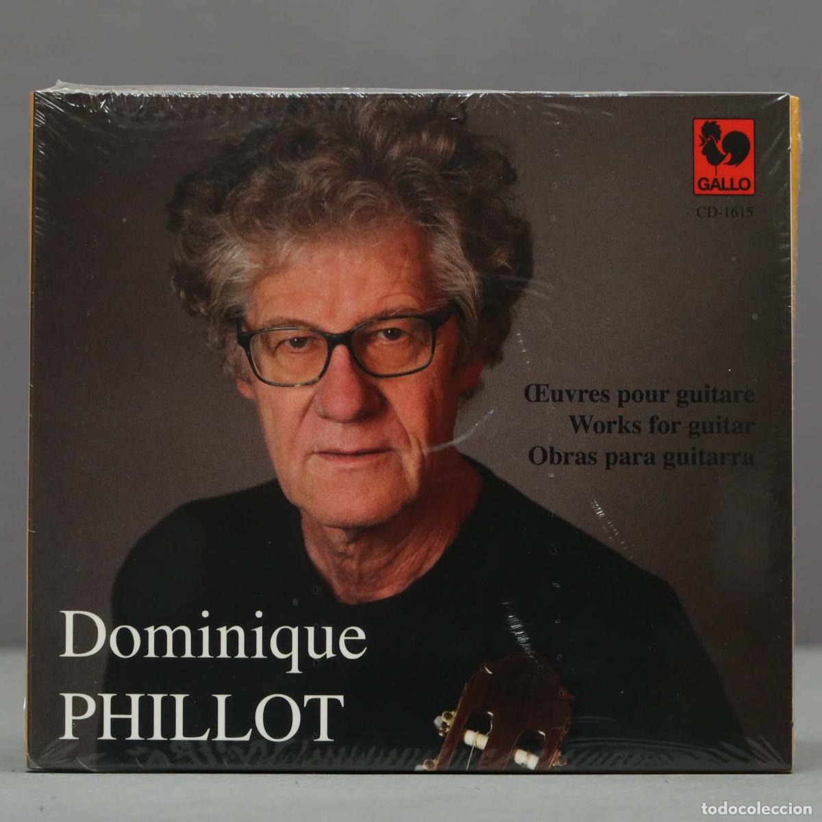 Musik-CDs: CD. Oeuvres Pour Guitare - Dominique Phillot. PRECINTADO