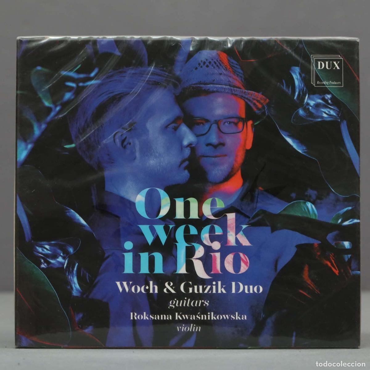 CDs de m&uacute;sica: CD. Woch AND Guzik Duo &bull; One Week in Rio. PRECINTADO