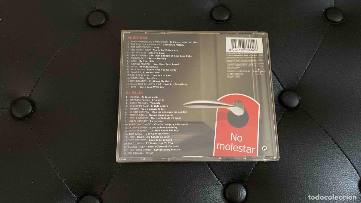 CDs de m&uacute;sica: Doble CD. No molestar. Compilaci&oacute;n. - Foto 2