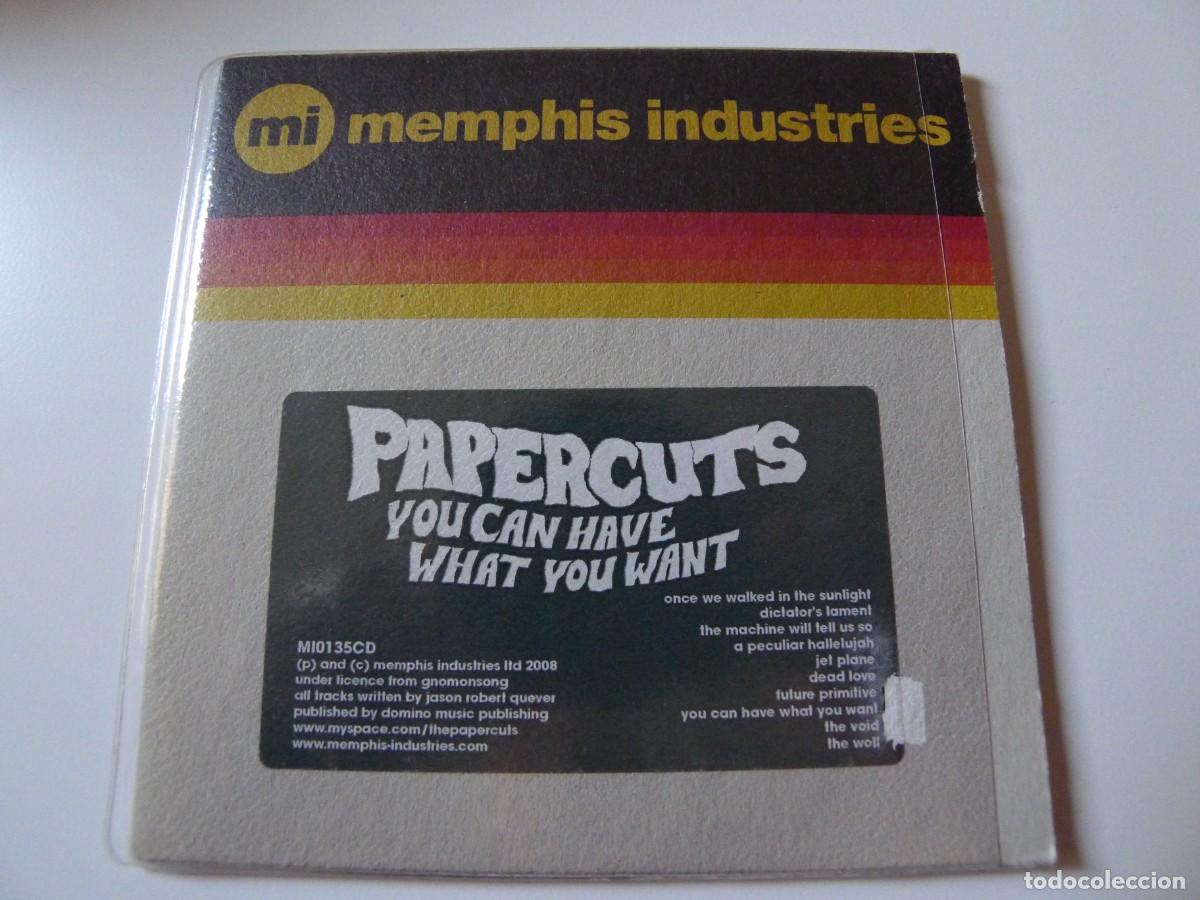 CD de M&uacute;sica: PAPERCUTS : You can have what you want