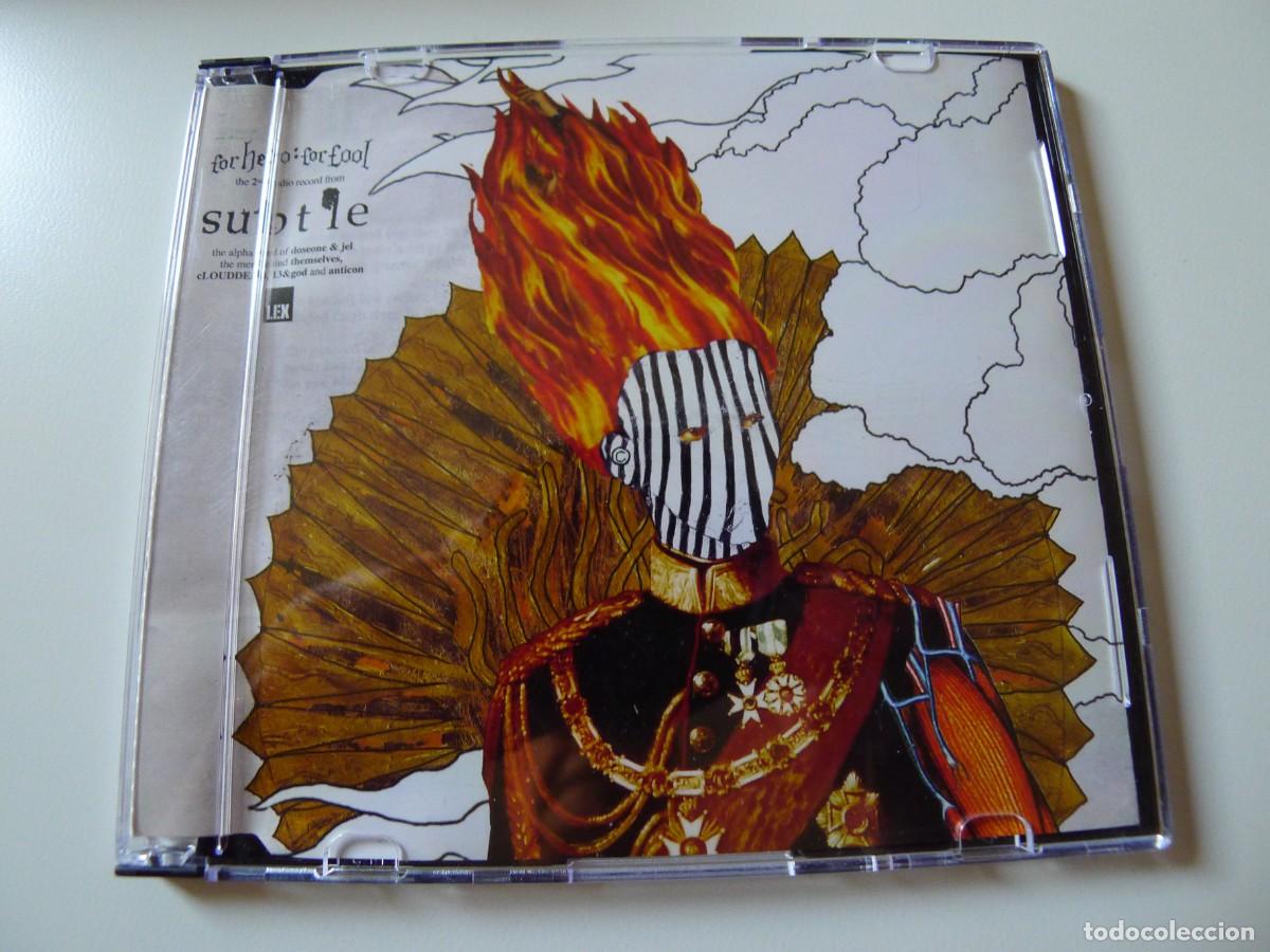 CDs de m&uacute;sica: SUBTLE : For Hero For Fool - Foto 1