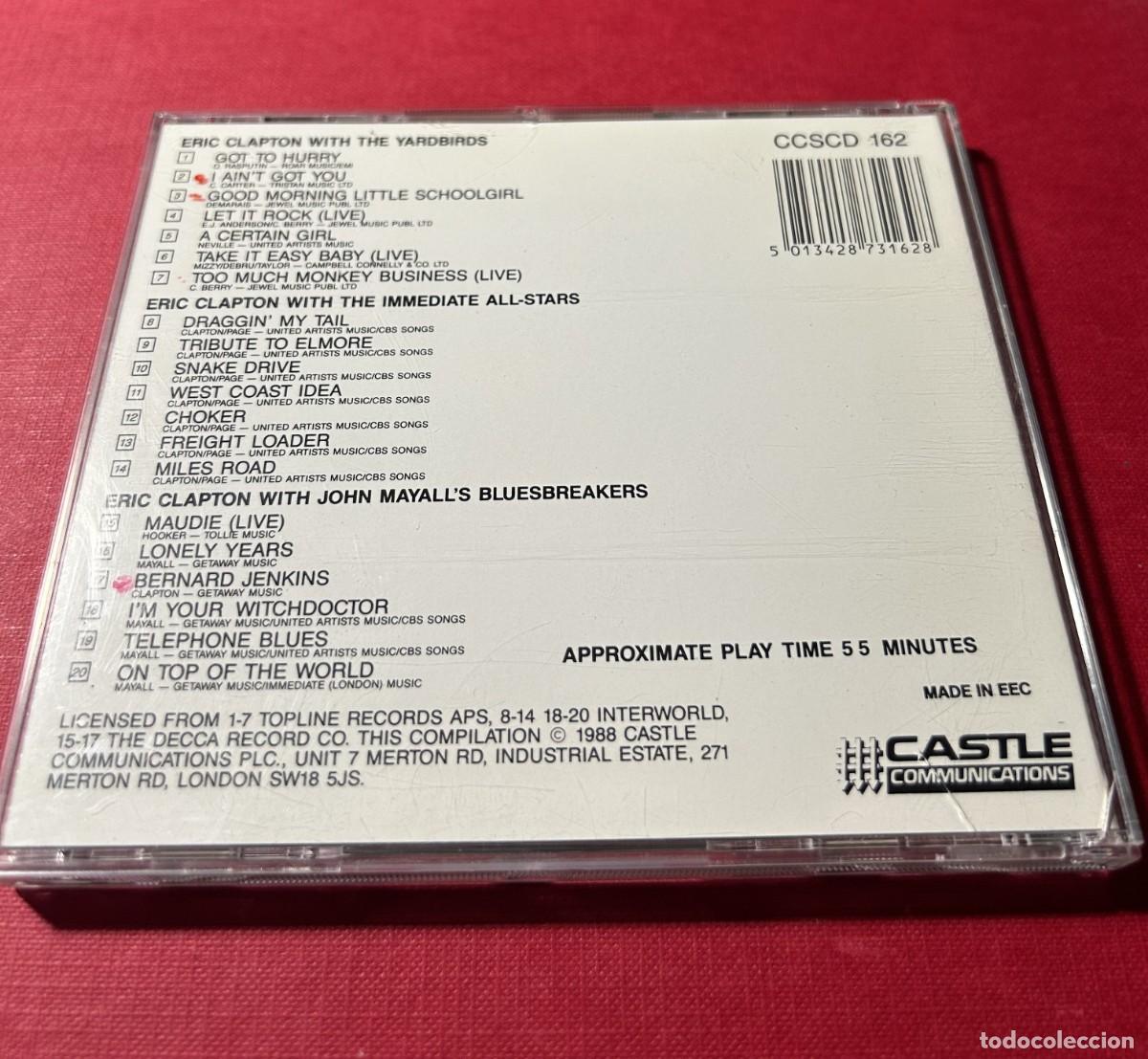 CDs de m&uacute;sica: ERIC CLAPTON .THE EARLY CLAPTON COLLECTION. 1988. CD - Foto 2