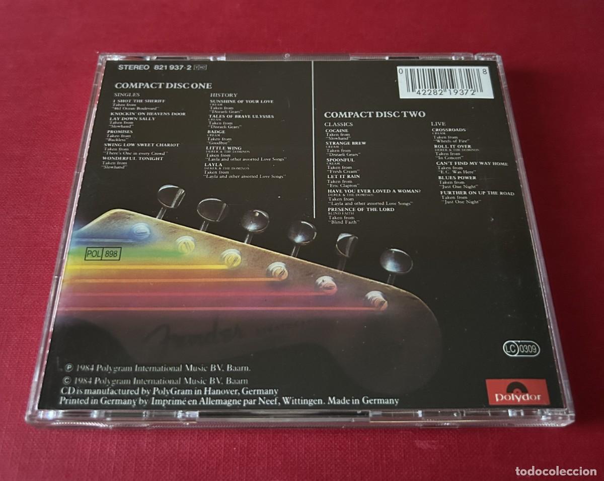 CDs de m&uacute;sica: ERIC CLAPTON . BACK TRACKIN. 1984. 2 CD - Foto 2