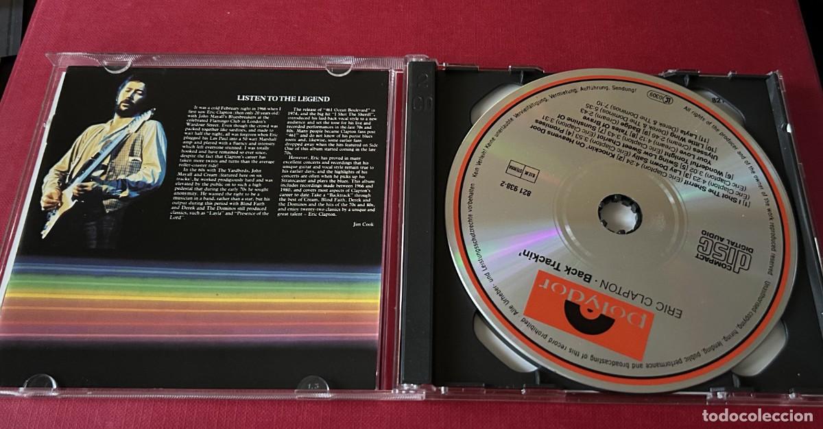 CDs de m&uacute;sica: ERIC CLAPTON . BACK TRACKIN. 1984. 2 CD - Foto 3