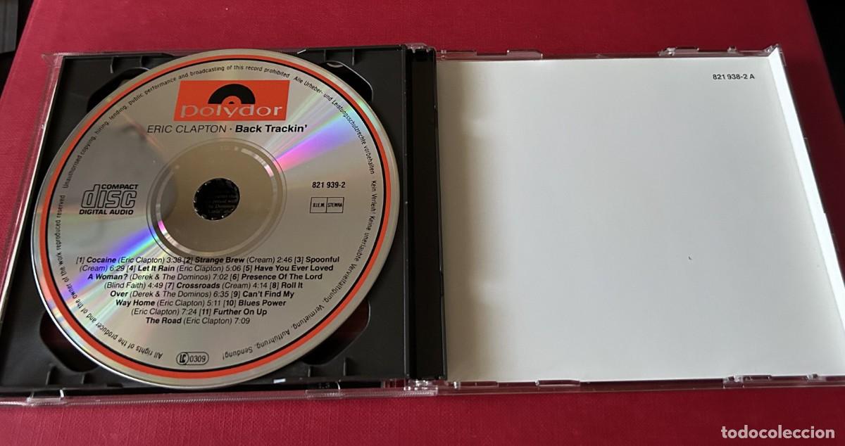 CDs de m&uacute;sica: ERIC CLAPTON . BACK TRACKIN. 1984. 2 CD - Foto 4
