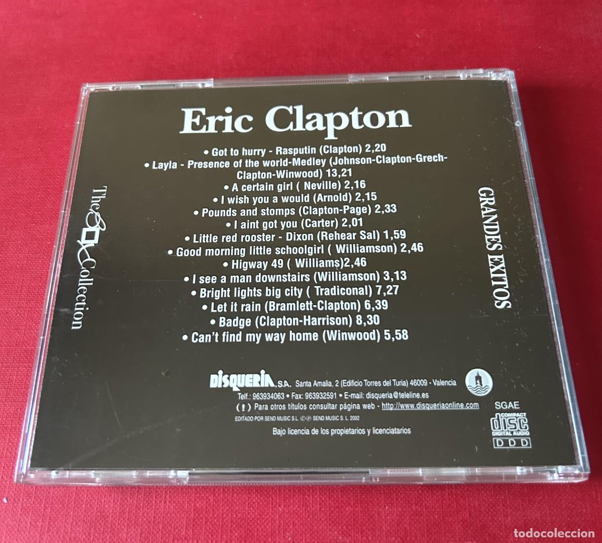 CDs de m&uacute;sica: ERIC CLAPTON. GRANDES EXITOS III . CD - Foto 2