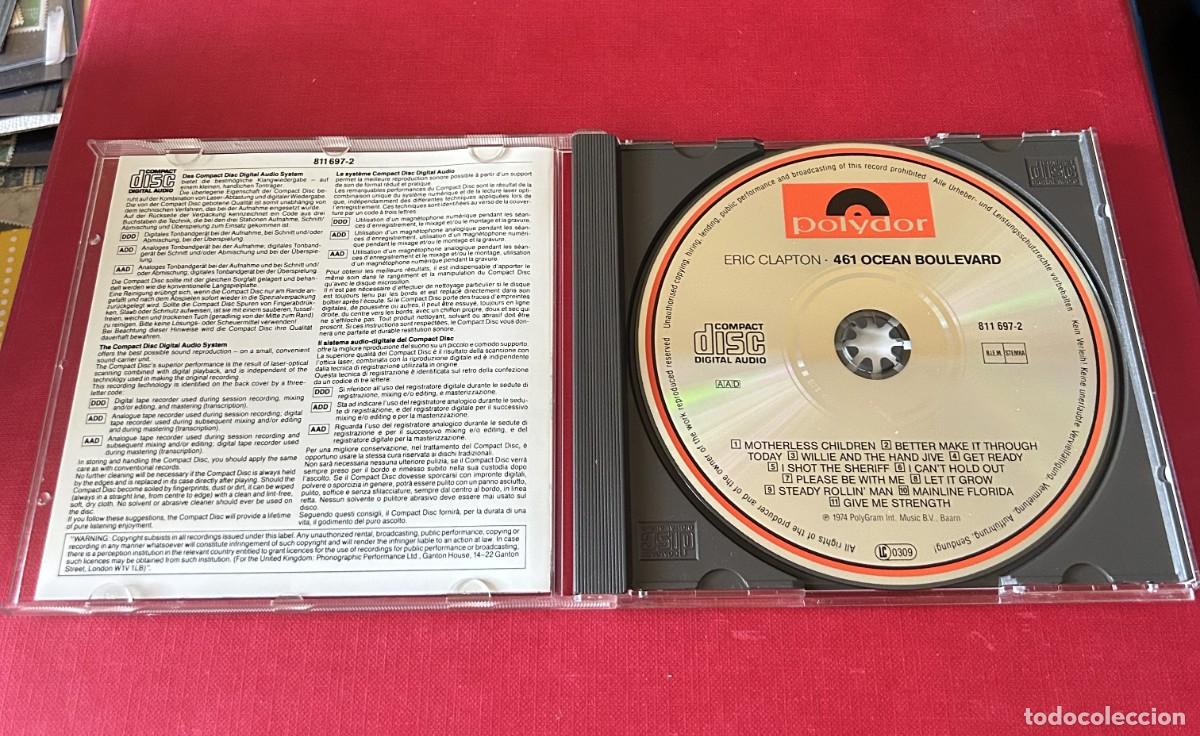 CDs de m&uacute;sica: ERIC CLAPTON. 461 OCEAN BOULEVARD . 1974 . CD - Foto 3