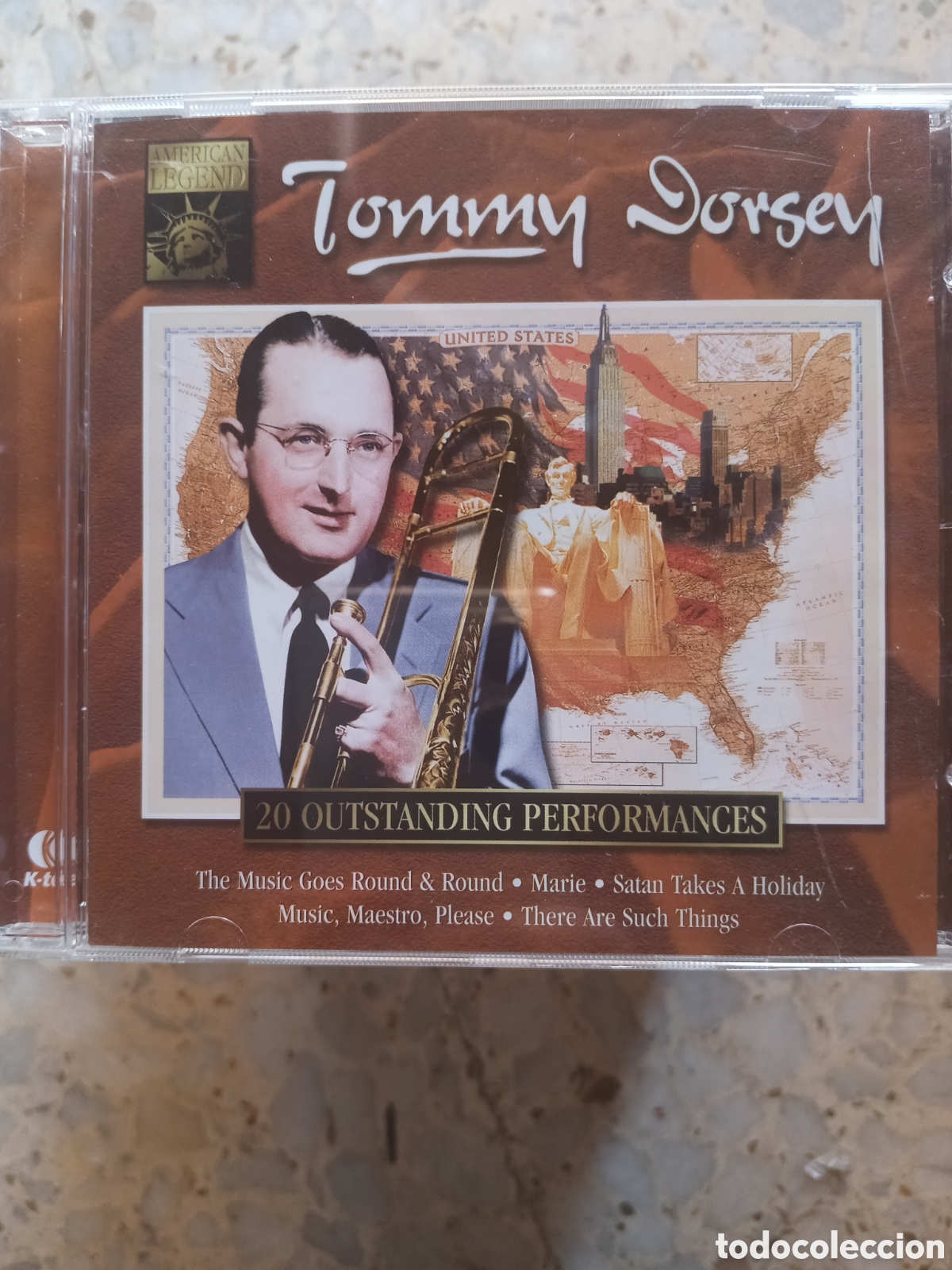 CDs de m&uacute;sica: CD TOMMY DORSEY 20 OUTSTANDING PERFORMANCES - Foto 1