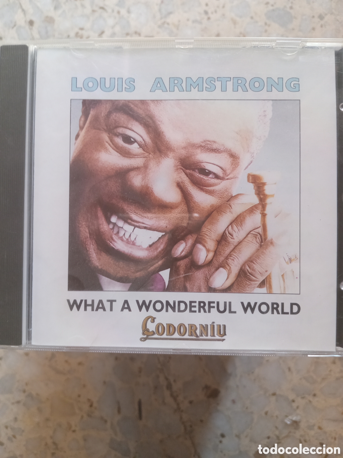 CDs de m&uacute;sica: CD LOUIS ARMSTRONG WHAT A WONDERFUL WORLD CODORNIU - Foto 1