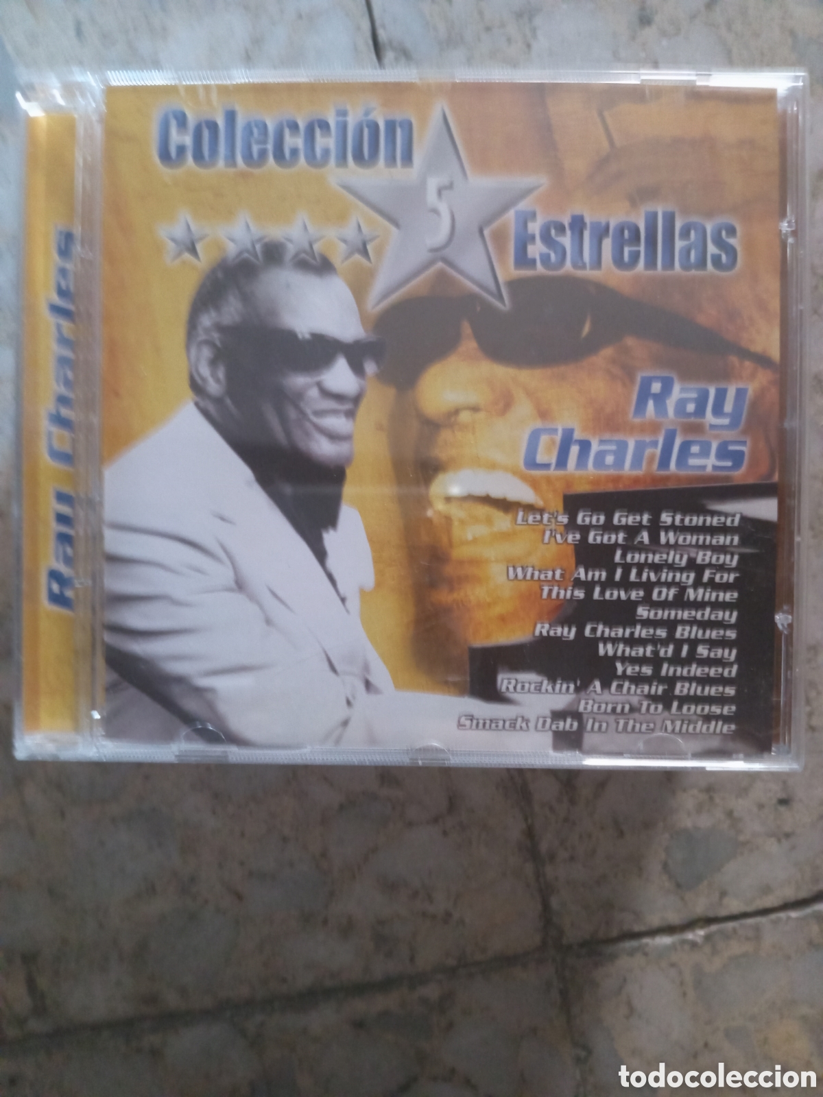 CDs de m&uacute;sica: CD RAY CHARLES COLECCION 5 ESTRELLAS - Foto 1