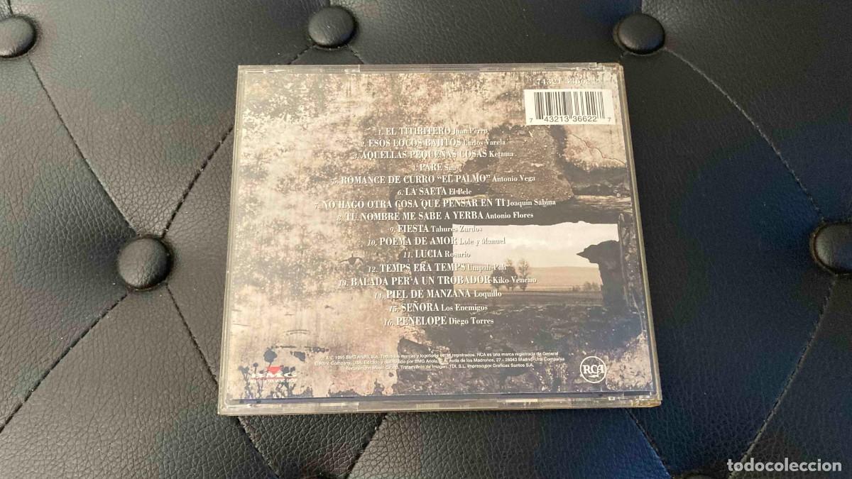 CDs de m&uacute;sica: CD. Serrat...eres &uacute;nico! Compilaci&oacute;n. - Foto 2