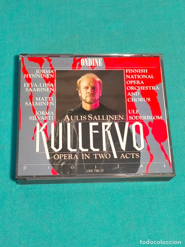 CDs de M&uacute;sica: Disco CD Aulis Sallinen Kullervo opera in two acts Ondine