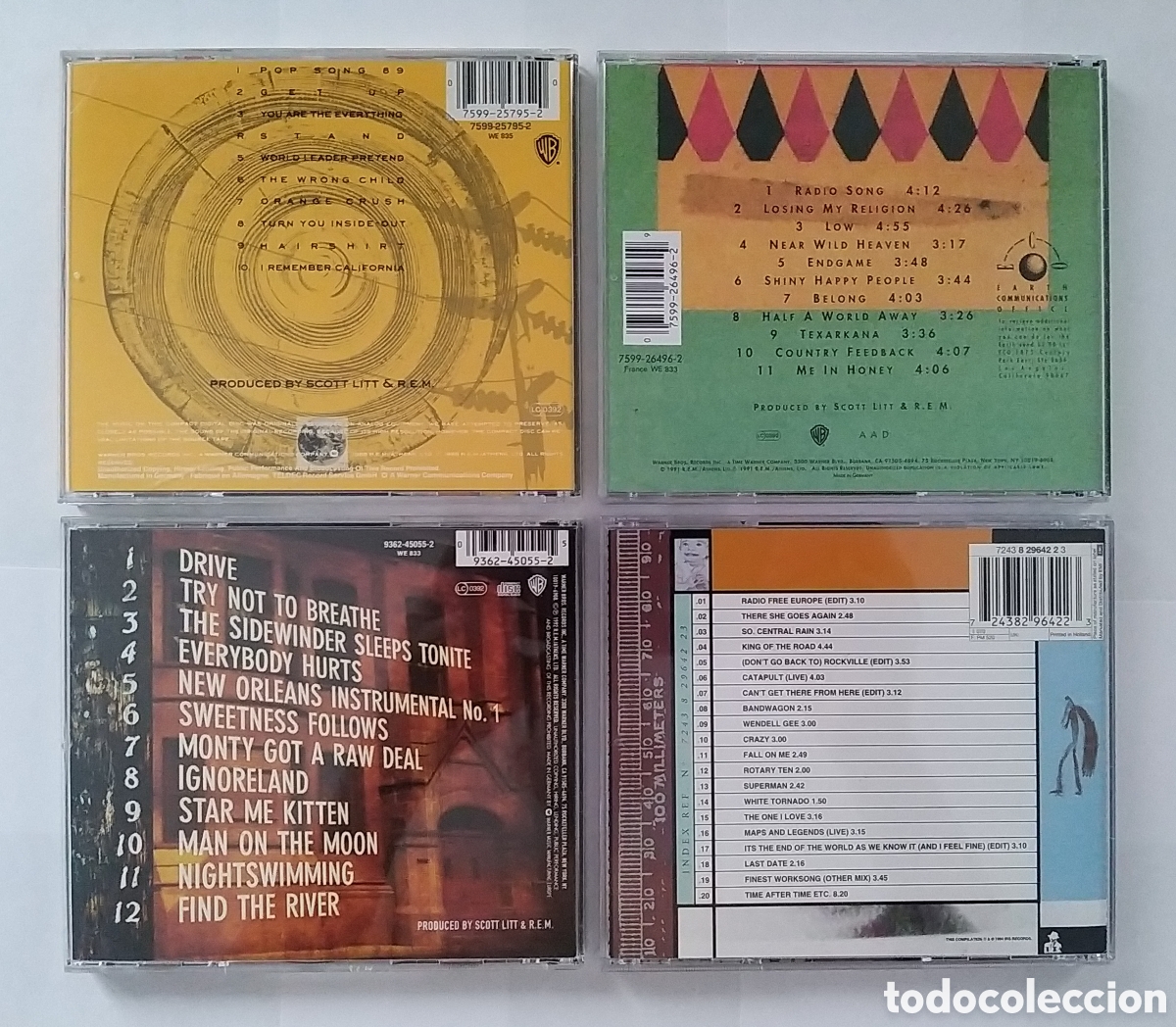 CDs de m&uacute;sica: REM x 4 ALBUMS - Foto 2