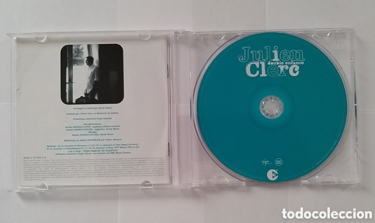CDs de m&uacute;sica: JULIEN CLERC - DOUBLE ENFANCE - Foto 2