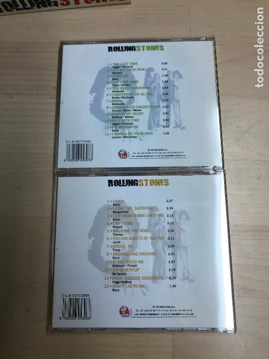 CDs de m&uacute;sica: cd rolling stones 2 cds - Foto 3