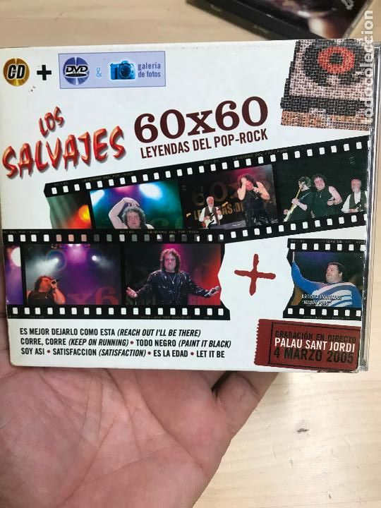 CDs de m&uacute;sica: cd los salvajes 60 x 60 - Foto 1
