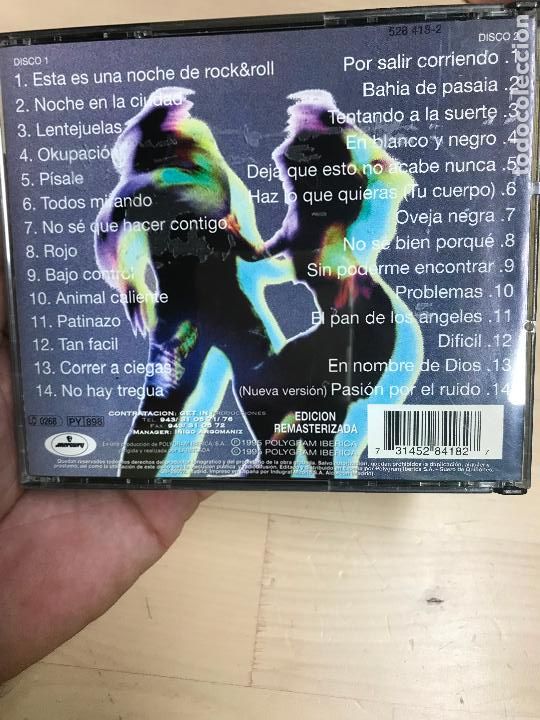 CDs de m&uacute;sica: cd barricada los singles 1983 -1996 - Foto 4