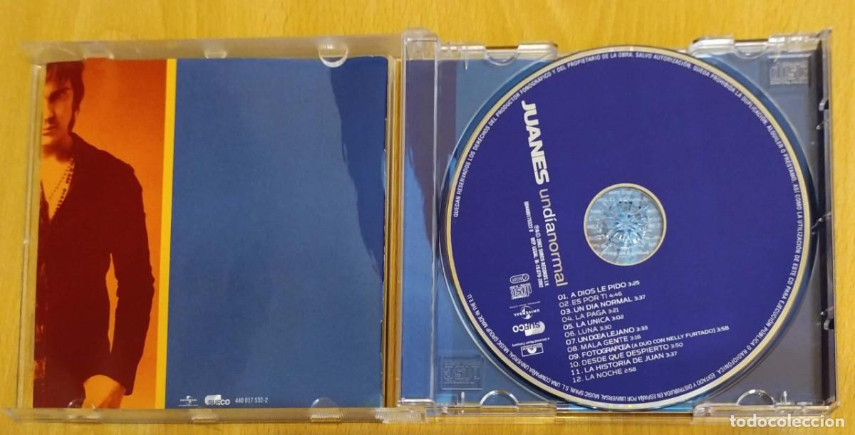 CDs de m&uacute;sica: JUANES (UN DIA NORMAL) CD 2002 - Foto 3