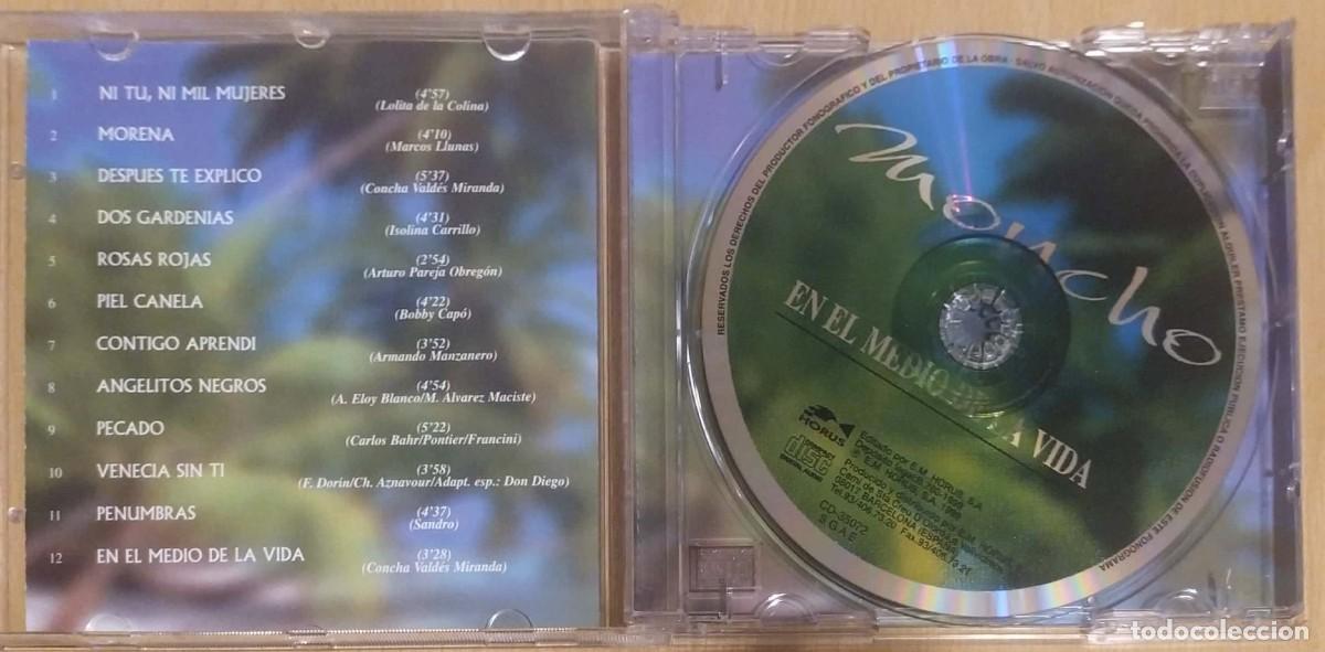 CDs de m&uacute;sica: MONCHO (EN EL MEDIO DE LA VIDA) CD 1999 HORUS - Foto 3