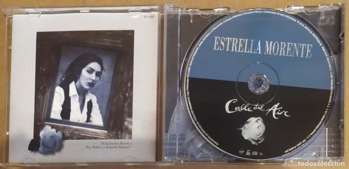 CDs de m&uacute;sica: ESTRELLA MORENTE (CALLE DEL AIRE) CD 2001 - Foto 3
