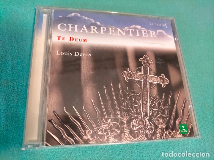 CDs de m&uacute;sica: Disco CD Marc Antoine Charpentier Te Deum Louis Devos - Foto 1