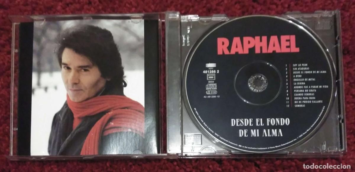 CDs de m&uacute;sica: RAPHAEL (DESDE EL FONDO DE MI ALMA) CD 1995 - Foto 3