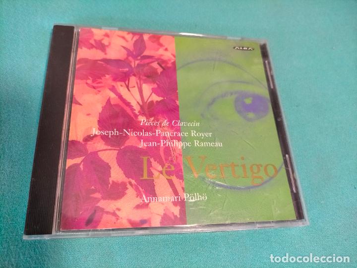 CD de M&uacute;sica: Disco CD Le Vertigo pieces de clavecin Joseph Nicolas Pancrace Royer Joean Philippe Rameau Annamari