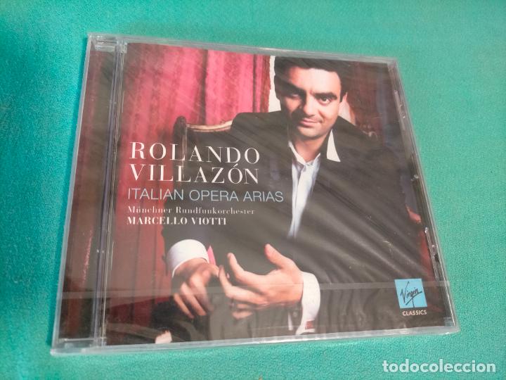 CD de M&uacute;sica: Disco CD Rolando Villaz&oacute;n Italian opera arias Marcello Viotti sin abrir para estrenar