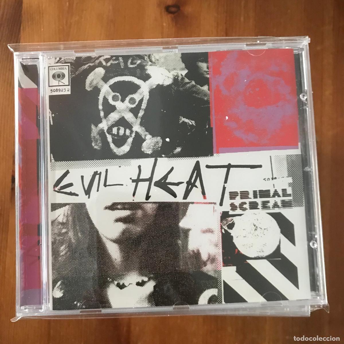 CDs de m&uacute;sica: PRIMAL SCREAM - EVIL HEAT - CD SONY 2002 - Foto 1