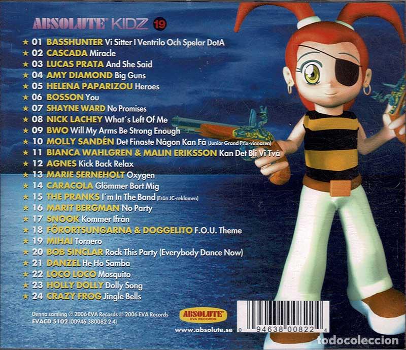 CDs de m&uacute;sica: Absolute Kidz 19. CD - Foto 2