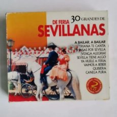 CDs de Música: DE FERIA SEVILLANAS 30 GRANDES 2 CDS