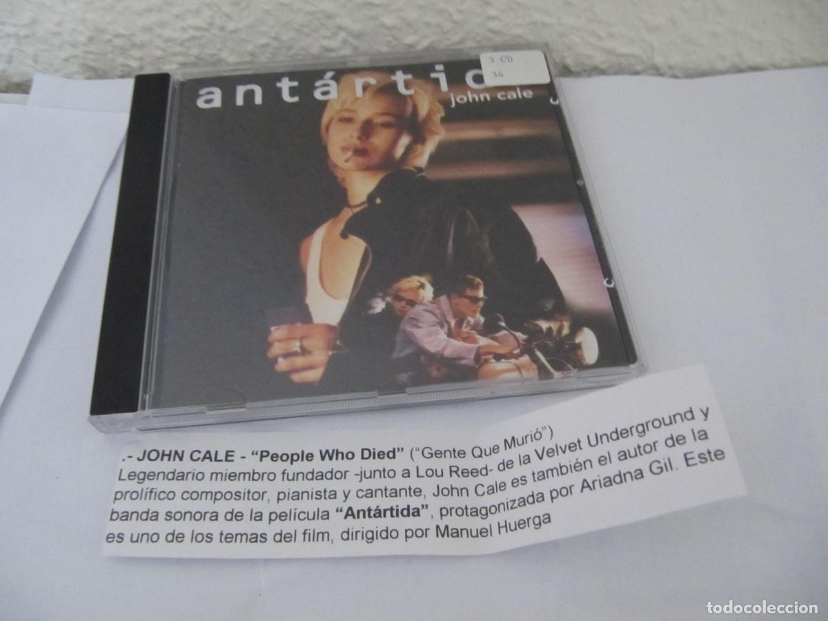 CDs de m&uacute;sica: ANT&Aacute;RTIDA / John Cale CD BSO CADENA 100 - Foto 1