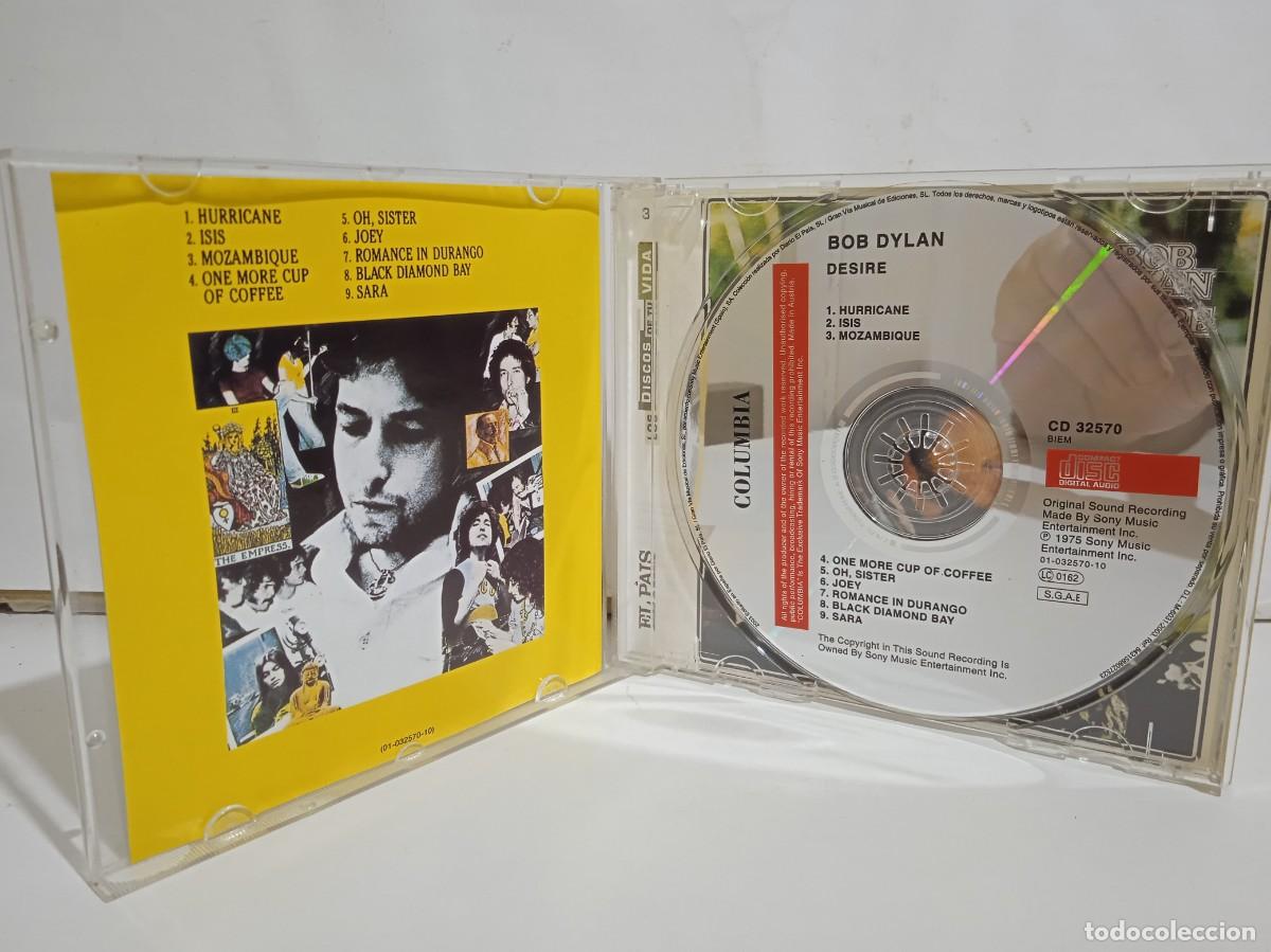 CDs de m&uacute;sica: Bob Dylan - Desire - CD - 2003 - Colecci&oacute;n Los Discos De Tu Vida - Foto 3