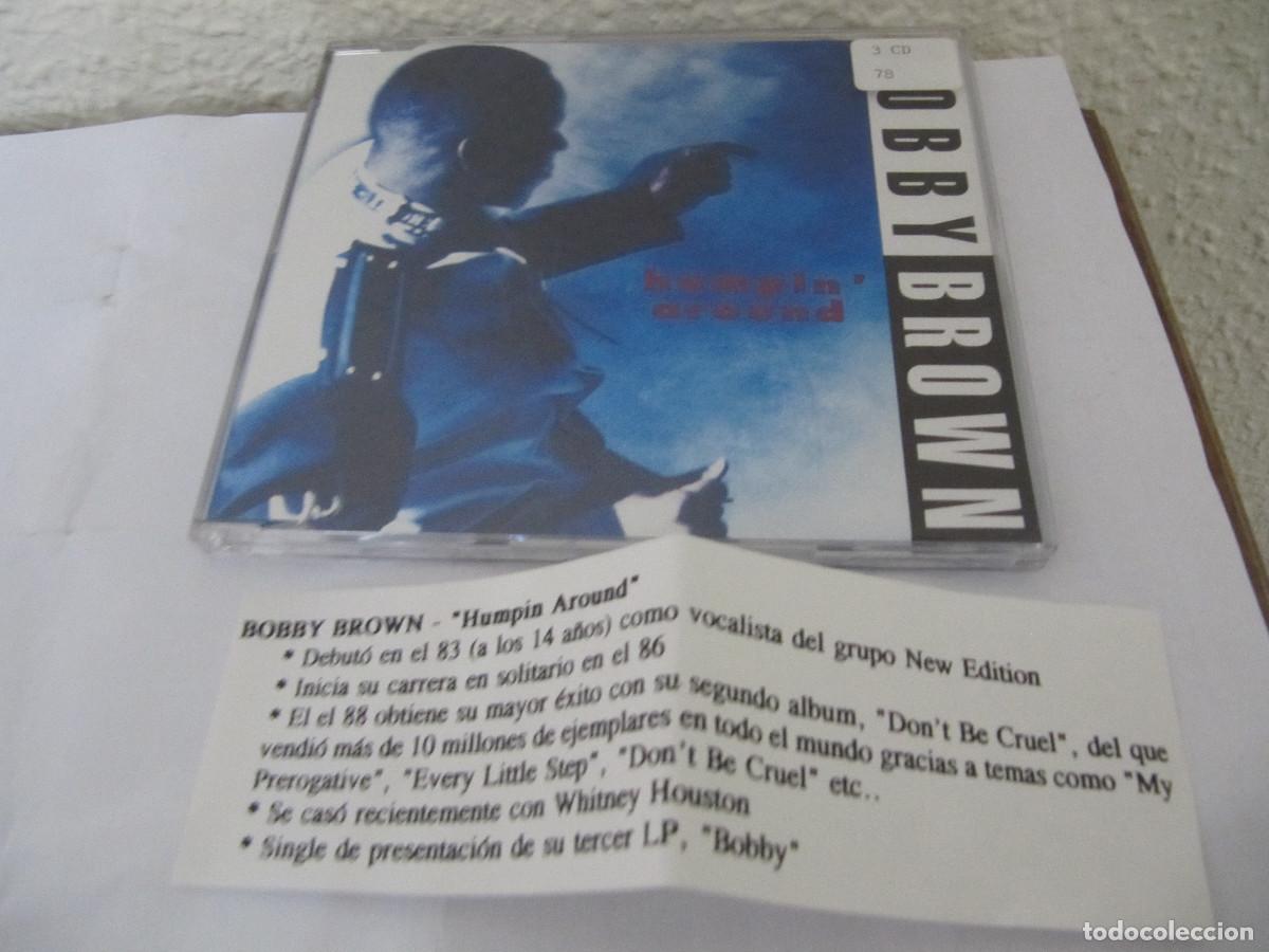CDs de m&uacute;sica: BOBBY BROWN - HUMPIN AROUND CD SINGLE CADENA 100 - Foto 1