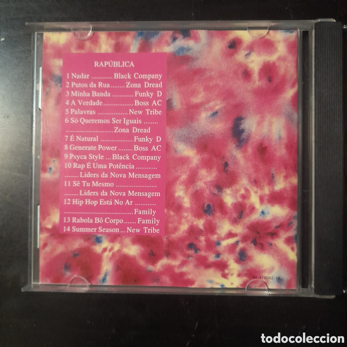 CDs de m&uacute;sica: Rap&uacute;blica. Various &ndash; Rap&uacute;blica. CD, Compilation 1994 - Foto 3
