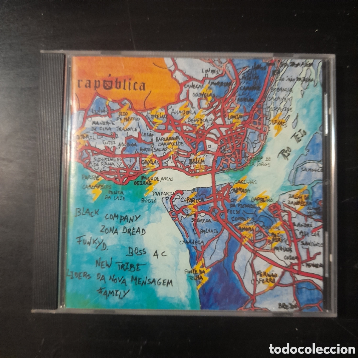 CDs de m&uacute;sica: Rap&uacute;blica. Various &ndash; Rap&uacute;blica. CD, Compilation 1994 - Foto 1