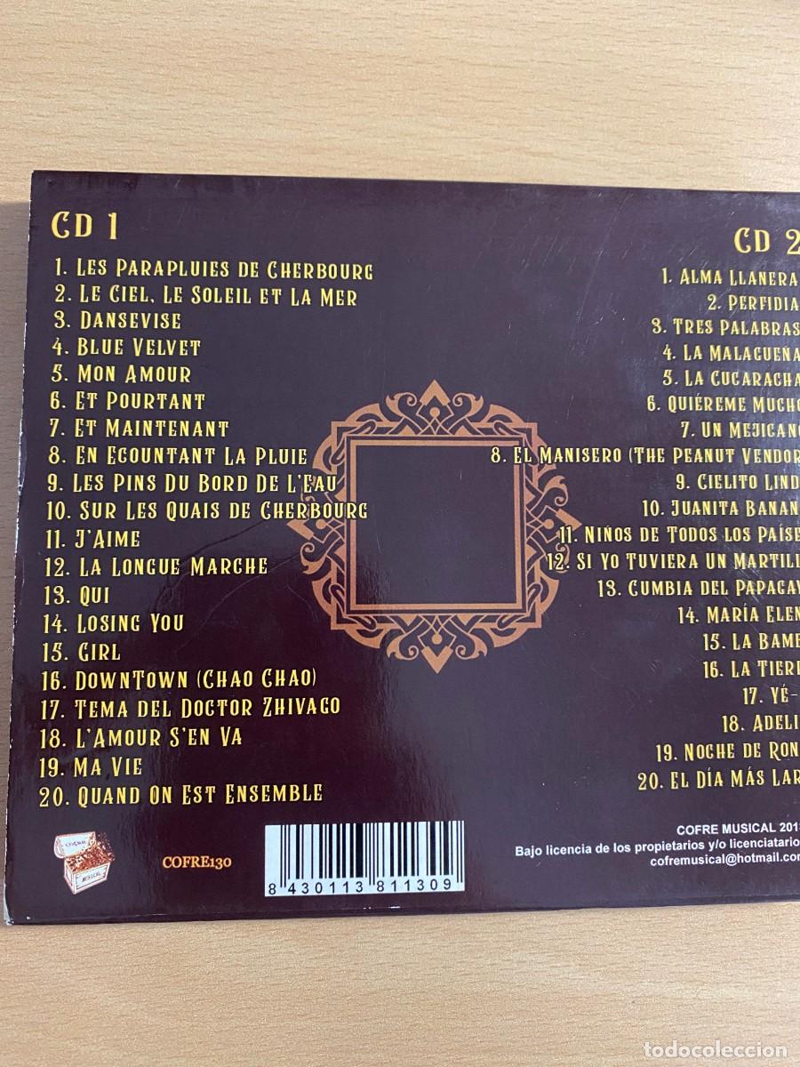CDs de m&uacute;sica: FRANK POURCEL GRANDES MELODIAS 2CD - Foto 2