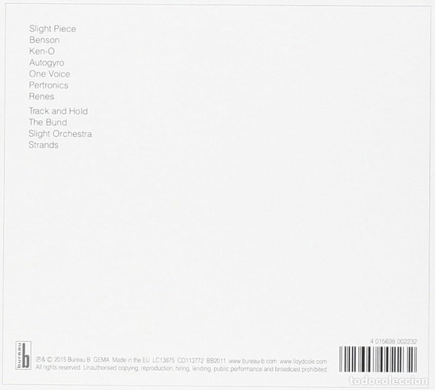 CDs de m&uacute;sica: Lloyd Cole - 1D Electronics 2012-2014 (precintado) - Foto 2