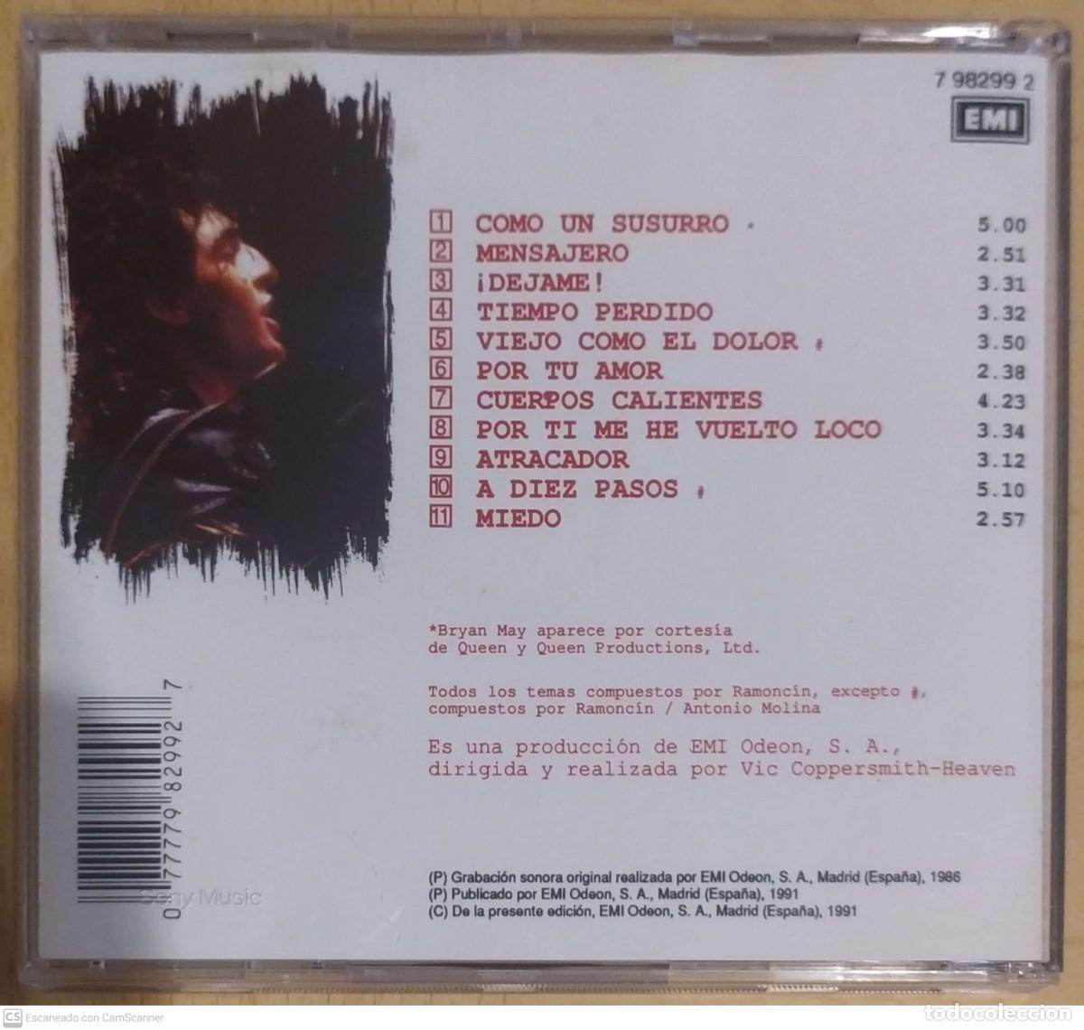 CDs de m&uacute;sica: RAMONCIN (LA VIDA EN EL FILO) CD 1991 - Foto 2