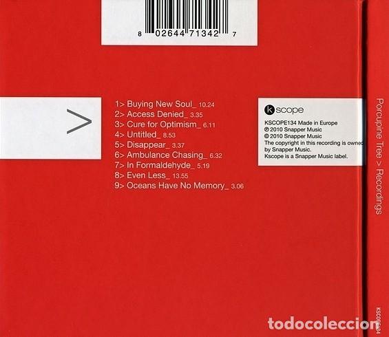 CDs de m&uacute;sica: Porcupine Tree - Recordings - Foto 2