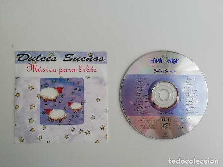 Music CDs: CD promocional Nuk M&uacute;sica para bebes Dulces sue&ntilde;os Happy Baby Alfa Delta 1994
